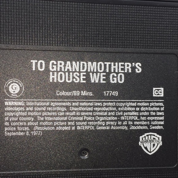 To Grandmother’s House We Go VHS Video - Picture 6 of 8